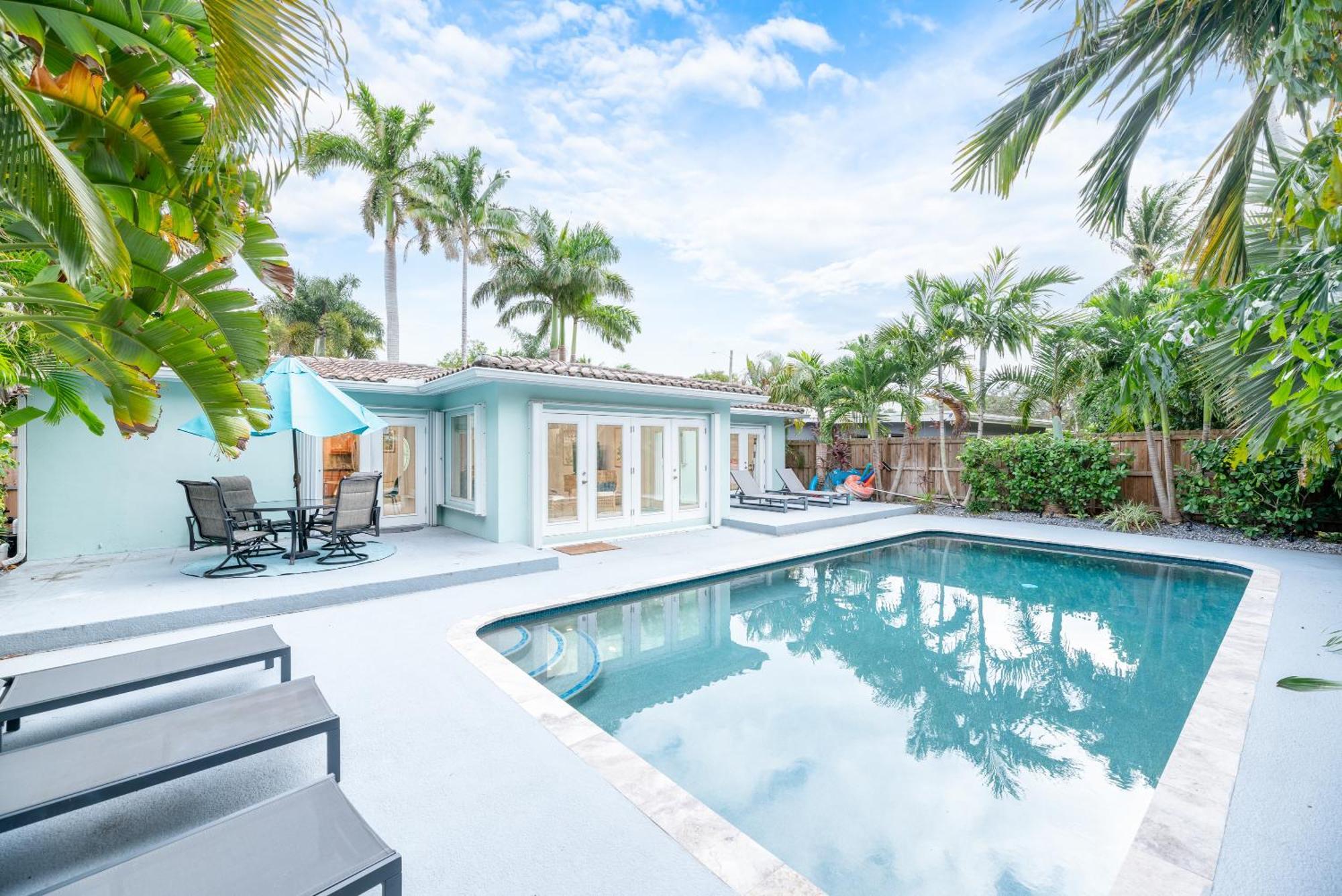 Luxurious Fort Lauderdale Pool Home Exteriör bild